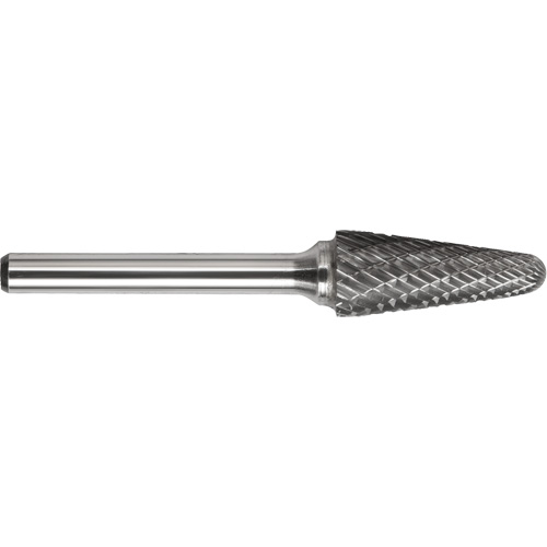 Drillco&reg; Double Cut Ballnose Cone Burr, SL-42L2 Par Equipment