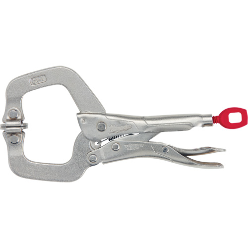 Torque Lock Locking Pliers with Swivel Jaws, 6" Length, C-Clamp Par Equipment