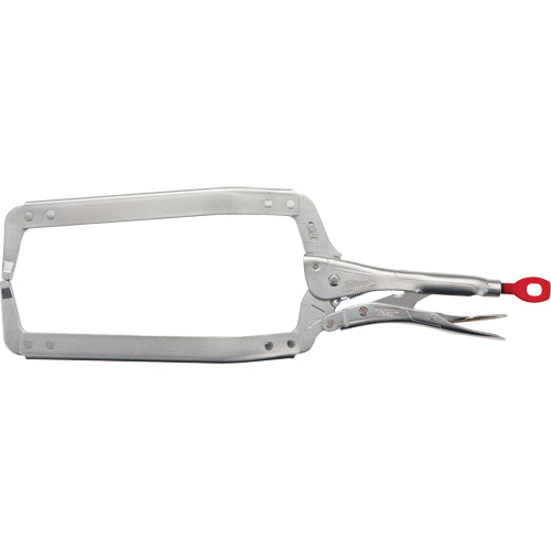 Torque Lock Locking Pliers with Regular Jaws, 18" Length, C-Clamp Par Equipment