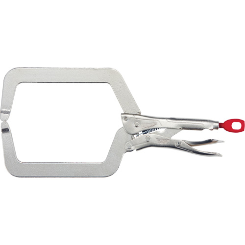Torque Lock Locking Pliers with Deep Jaws, 9" Length, C-Clamp Par Equipment