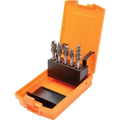 Alu-Cut Carbide Burr Kit, 5 Pieces Par Equipment