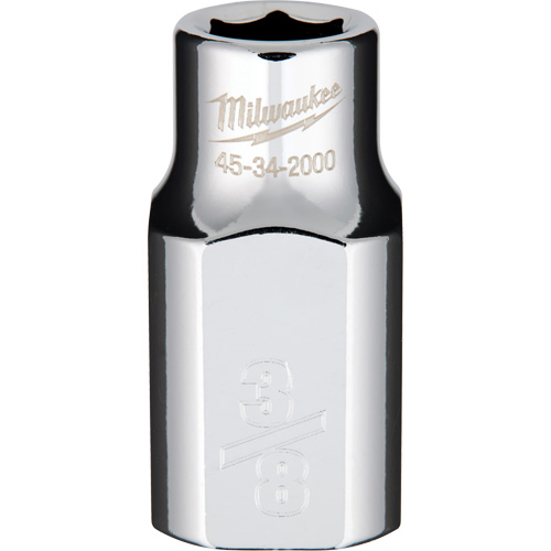 SAE Socket with Four Flat Sides, 3/8", 1/2" Drive, 6 Points Par Equipment