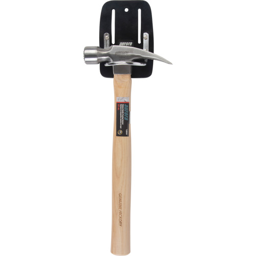 Porte-outil &agrave; anneau en acier, Support pour marteau, Cuir, 0 Poches Par Equipment