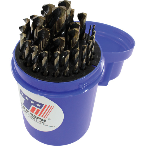 Triumph&reg; Drill Bit Set, 115 Pieces, High Speed Steel Par Equipment