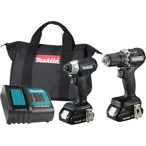Ensemble deux outils sous compacts combin&eacute;s LXT BL, Lithium-ion, 18 V Par Equipment