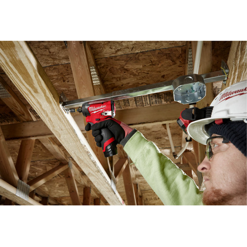 M12 Fuel Hex Impact Driver, 1/4", 1500 in-lbs Max. Torque, 12 V, Lithium-Ion Par Equipment