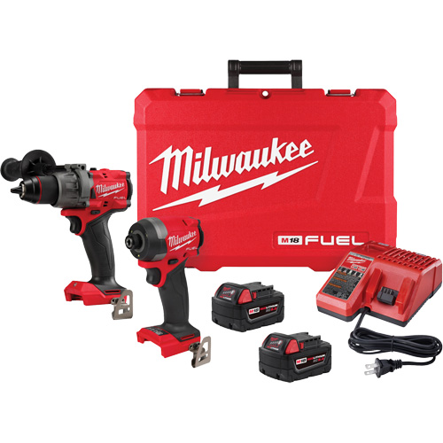 M18 Fuel Hammer Drill 2-Tool Combo Kit, Lithium-Ion, 18 V Par Equipment
