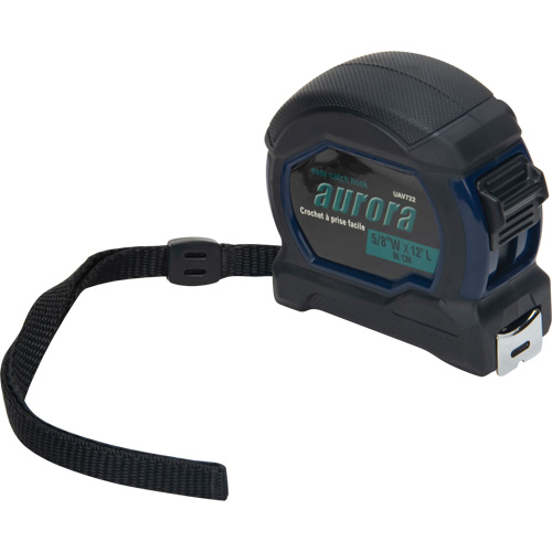 Tape Measure, 5/8" x 12', Imperial & Metric Graduations Par Equipment