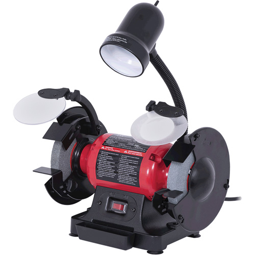 IBG-6 Bench Grinder, 6" Wheel Diameter, 1/2 HP, 3600 RPM Par Equipment