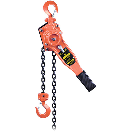 VLP Series Lever Chain Hoist, 10' Lift, 1653.46 lbs. (0.75 tons) Capacity Par Equipment