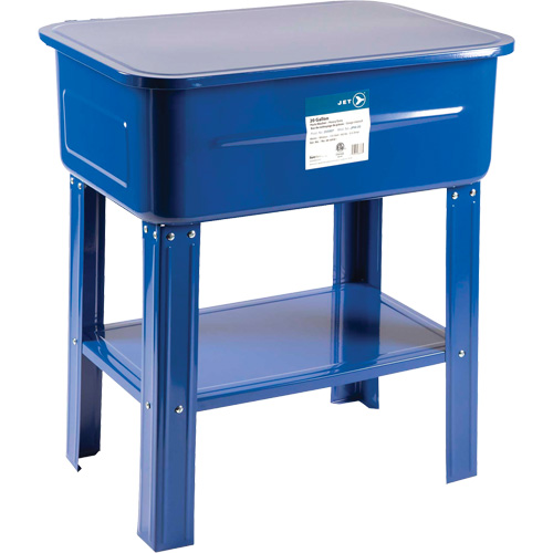 JPW-20 Bac de nettoyage usage intensif, Acier, 20 gal. Par Equipment