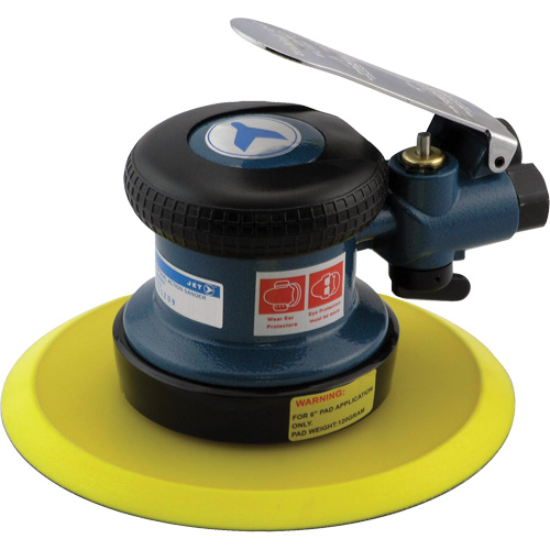 DA63NV Heavy-Duty Dual-Action Non-Vac Random Orbital Sander, 6" Dia., 1/4" NPT Inlet, 10000 RPM Par Equipment