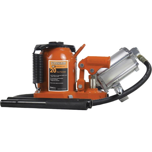 Crics &agrave; bouteille &agrave; air comprim&eacute;, 20 tonne(s), Air comprim&eacute;/hydraulique Par Equipment