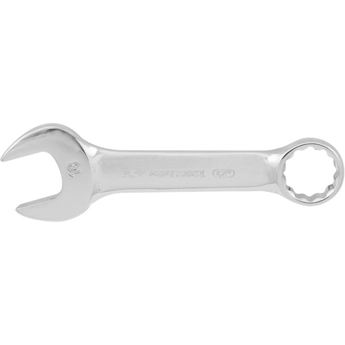 Stubby Combination Wrenches, 18 mm, Chrome Finish Par Equipment