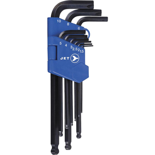 JHHK-9M Hextractor Hex Key Wrench Sets, 9 Pcs., Metric Par Equipment