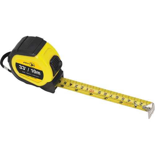 JTM-33SM Ruban &agrave; mesurer, 1" x 33', Marques de goujon M&eacute;trique & imp&eacute;rial Par Equipment