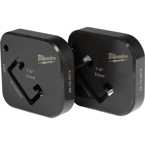 Fraises de cisaillement &agrave; &eacute;tr&eacute;sillon simple 7/8" x 1-5/8" Par Equipment