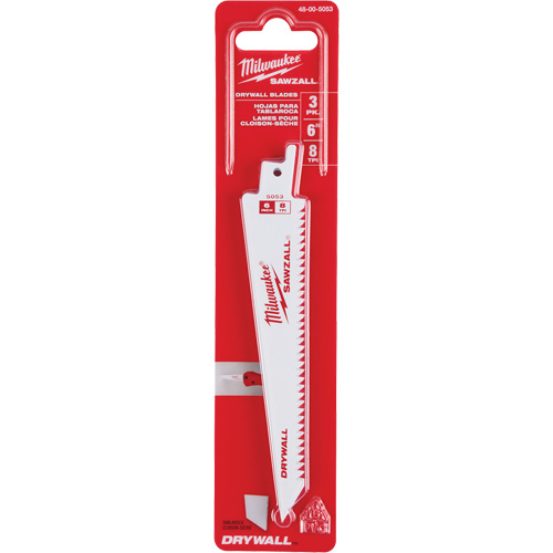 8 TPI Drywall Sawzall Blades Par Equipment