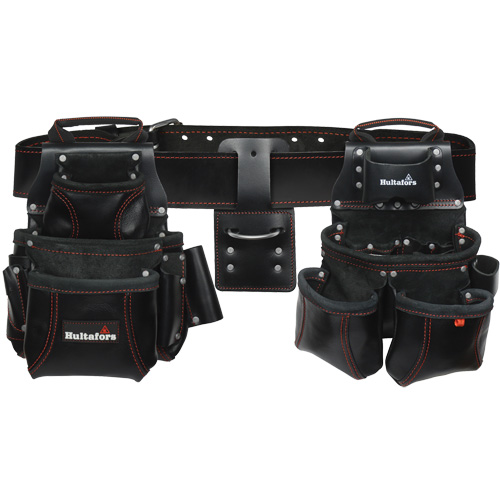 4-Piece Pro-Framer's Combo System, Leather, Black Par Equipment