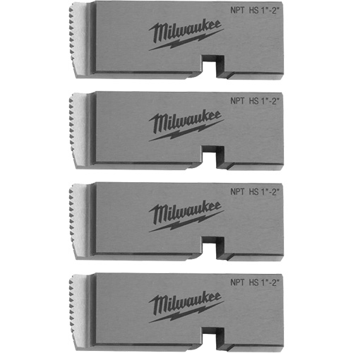 Fili&egrave;res de filetage pour tuyaux universel NPT, Pour tuyau de 1"-2", Acier rapide Par Equipment