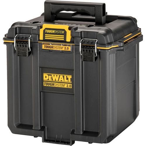 ToughSystem&reg; 2.0 Deep Compact Toolbox, 10" x 15-7/20" x 13-4/5", Black/Yellow Par Equipment