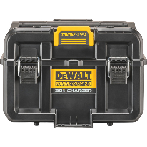 Chargeur 20V &agrave; deux ports ToughSystem 2.0, 14" x 15" x 9", Noir/Jaune Par Equipment