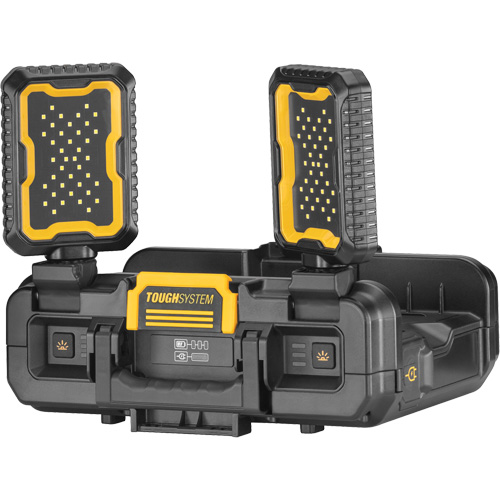 ToughSystem&reg; 2.0 Adjustable Work Light with Storage, 16" x 11" x 14", Black/Yellow Par Equipment