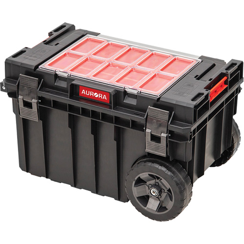 Arx&reg; Rolling Tool Chest, 23-4/5" x 16" x 15-3/5", Black Par Equipment