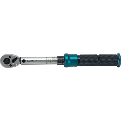 72-Tooth Torque Wrench, Click, 1/4" Square Drive, 20 - 200 in-lbs. Par Equipment