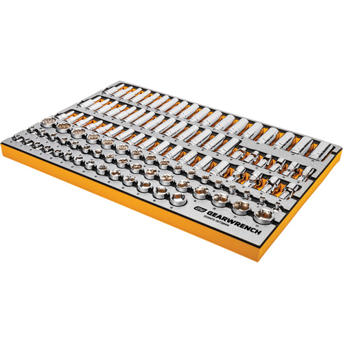 MEGAMOD Master Mechanics Tool Set in Premium Modular Foam Trays with Tool Storage, 1024 Pieces Par Equipment