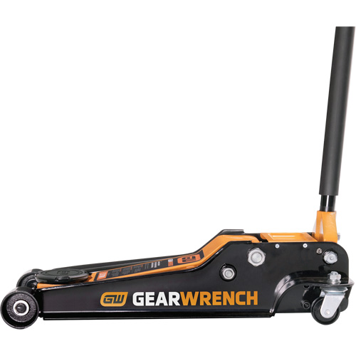 Low Profile Floor Jack, 3.5 Ton(s) Capacity, 3-3/4" Lowered, 21-3/4" Raised, Manual Hydraulic Par Equipment