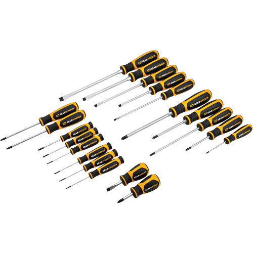 Jeu de tournevis bimat&eacute;riau &agrave; fente, Phillips, Torx, 20 mcx. Par Equipment