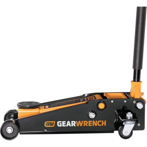Heavy-Duty Floor Jack, 3 Ton(s) Capacity, 5-1/4" Lowered, 18-1/4" Raised, Manual Hydraulic Par Equipment