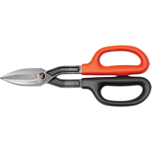 Cisaille de ferblantier droite, Longueur de coupe de 2", Coupe Droit Par Equipment