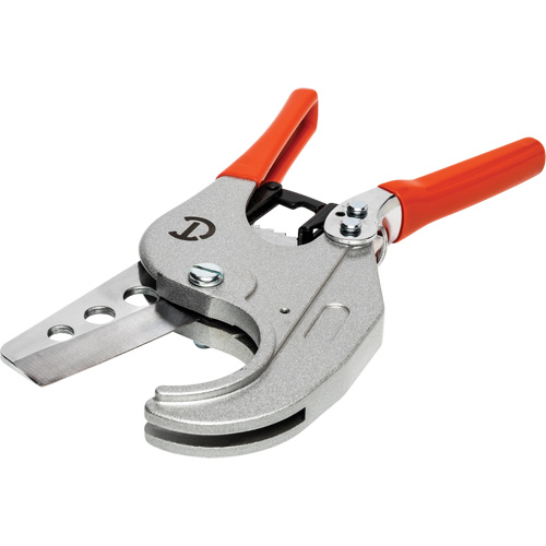 Ratcheting PVC Pipe Cutter with Dipped Grips, 1/4"- 2-3/8" Capacity Par Equipment