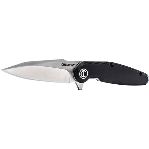 Harpoon Blade Composite Handle Pocket Knife, 3-1/2" Blade, Steel Blade, Plastic Handle Par Equipment