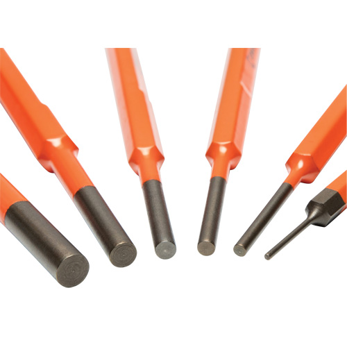 Pin Punch Set, 6 Pieces Par Equipment