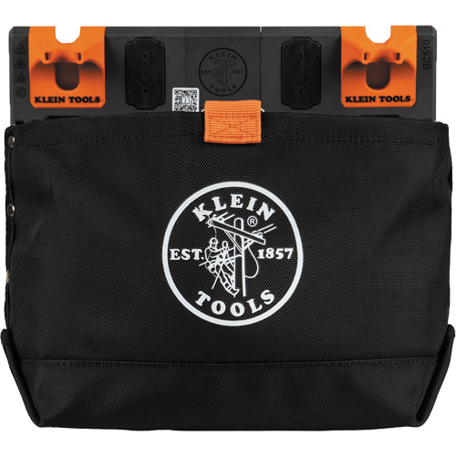 Bucket Work CentreS-Hook Hardware Pouch Module, Nylon, 1 Pockets, Black/Orange Par Equipment