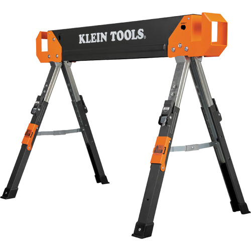 Adjustable-Leg Folding Saw Horse and Jobsite Table Par Equipment