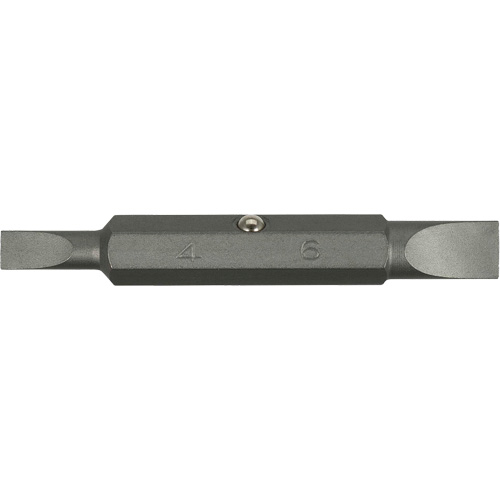 Screwdriver Bit, Slot, 4 mm/6 mm Par Equipment