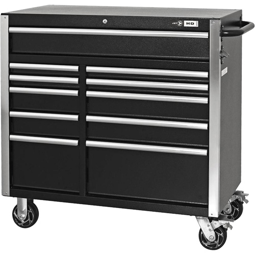 HDCC-4115 Combo boîte &agrave; outils s&eacute;rie HD, 21-1/2" P x 44-1/5" la x 63-3/10" h, Noir Par Equipment