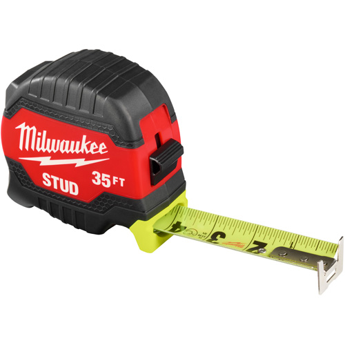 Stud Tape Measure with Engineer's Scale, 1-5/16" x 35' Par Equipment