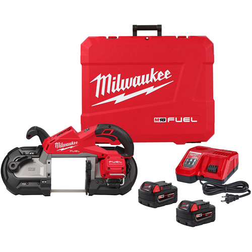 Ensemble de scie &agrave; ruban &agrave; coupe profonde M18 Fuel, 18 V, 5" Capacit&eacute; Par Equipment