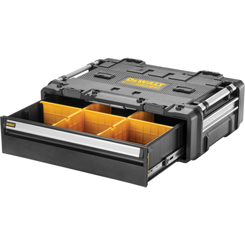Tiroir 2.0 DXL TOUGHSYSTEM, 30" x 21-13/20" x 9-17/20", Noir/Jaune Par Equipment