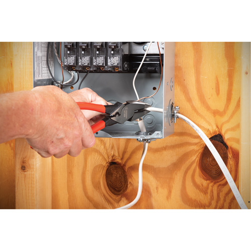 Dipped Handle Lineman Fish Tape Puller Pliers Par Equipment