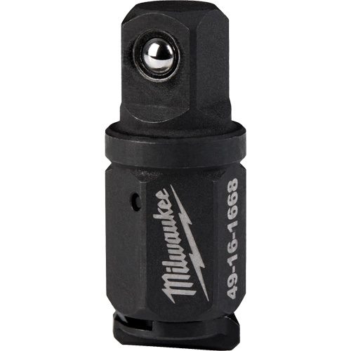 Adaptateur d'enclume pour cl&eacute; &agrave; rochet polygonale INSIDER, Prise 3/8", Douille 3/8", 0,63" lo, Sph&eacute;rique Par Equipment