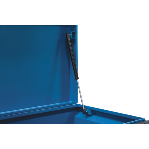 Jobsite Tool Box, 33" x 20-3/10" x 18-3/10", Steel, Blue Par Equipment