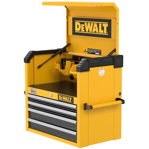 Heavy-Duty Tool Chest, 26" W, 4 Drawers, Yellow Par Equipment