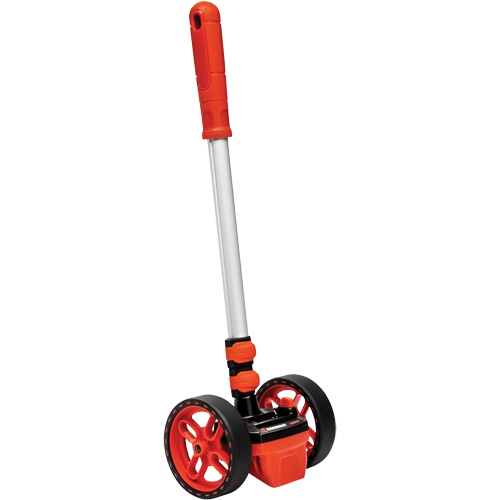 SAE Dual Wheel Measuring Wheel, 4"/10.16 cm, 3047.97 m Range, Centimetres/Metres Par Equipment