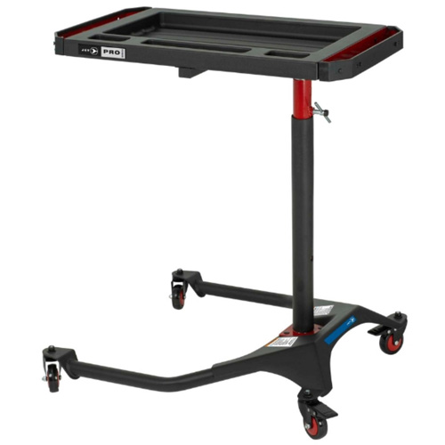 Plateau &agrave; outils pour sous le capot en ABS &agrave; hauteur ajustable JUHT-100A , 0 tiroirs, 18-7/10" lo x 31-17/20" la x 48-2/5" h, Noir Par Equipment